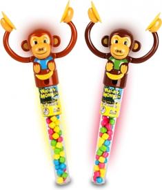 Леденцовая карамель Kidsmania с игрушкой Wacky  Monkey 12 грамм