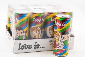 Газированный напиток LOVE IS Микс вкусов 330 мл