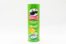 Чипсы Pringles Сметана и Лук 165 гр