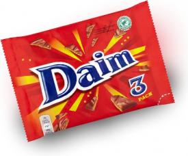Шоколадный батончик Daim (3 по 28грамм)