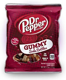 Мармелад Dr.Pepper Soda Bottle Gummies 128 грамм