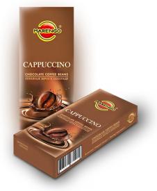 Кофейные зерна Marengo в шоколаде капучино 25 грамм