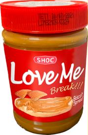 Паста LoveMe со вкусом печенья с карамелью 350 гр