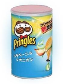 Чипсы Pringles со вкусом Перца Халапеньо и Лука 53 гр